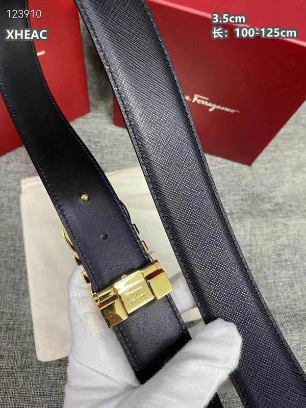 Ferragamo belt 35mmX100-125cm 8L (347)