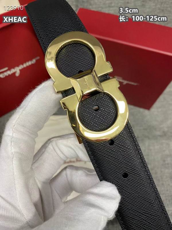 Ferragamo belt 35mmX100-125cm 8L (348)
