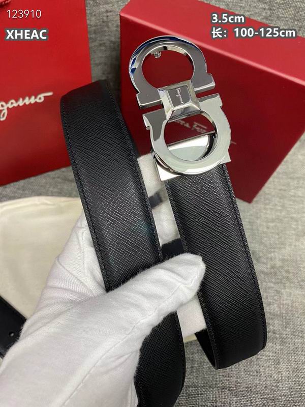 Ferragamo belt 35mmX100-125cm 8L (352)