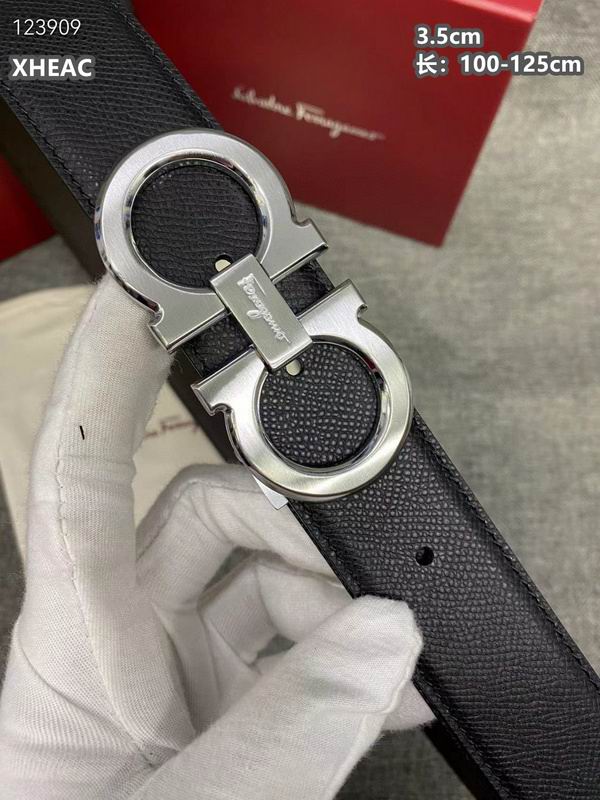 Ferragamo belt 35mmX100-125cm 8L (354)
