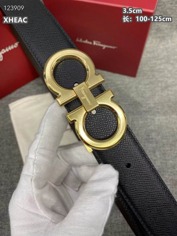 Ferragamo belt 35mmX100-125cm 8L (355)