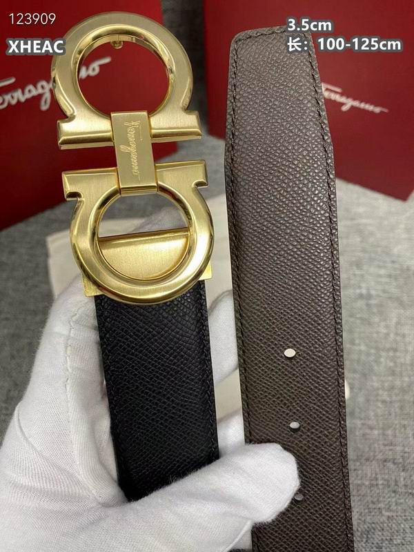Ferragamo belt 35mmX100-125cm 8L (357)