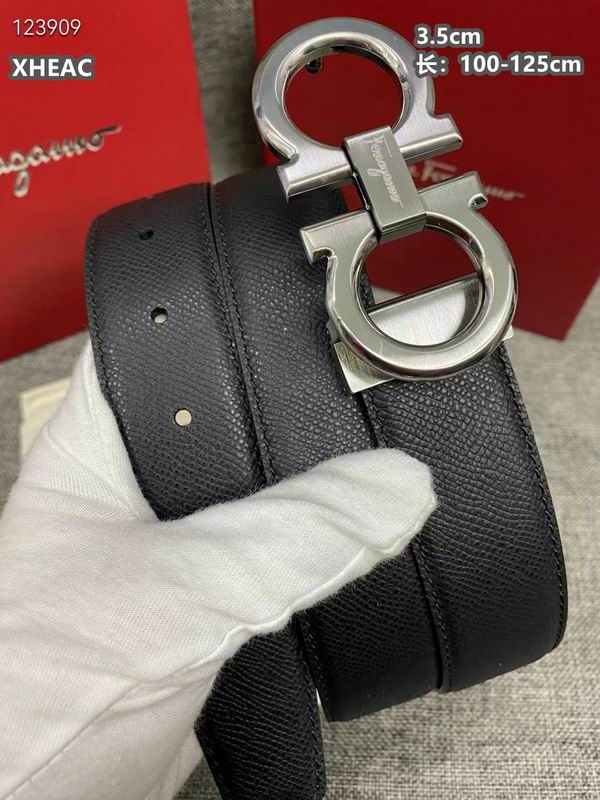 Ferragamo belt 35mmX100-125cm 8L (359)