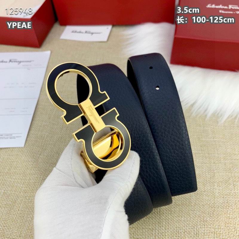Ferragamo belt 35mmX100-125cm 8L (36)