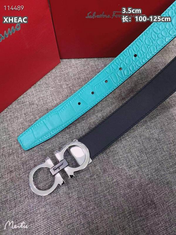 Ferragamo belt 35mmX100-125cm 8L (364)