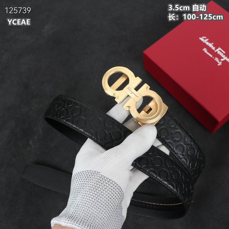 Ferragamo belt 35mmX100-125cm 8L (37)