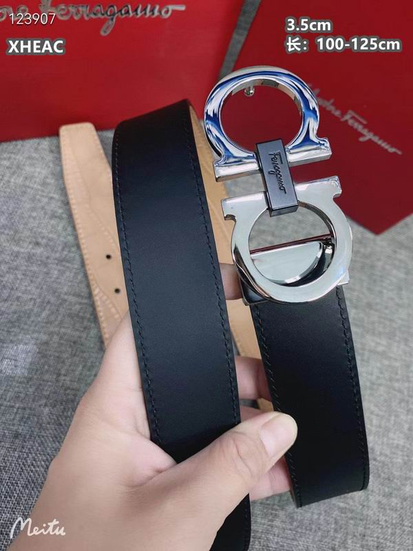 Ferragamo belt 35mmX100-125cm 8L (370)