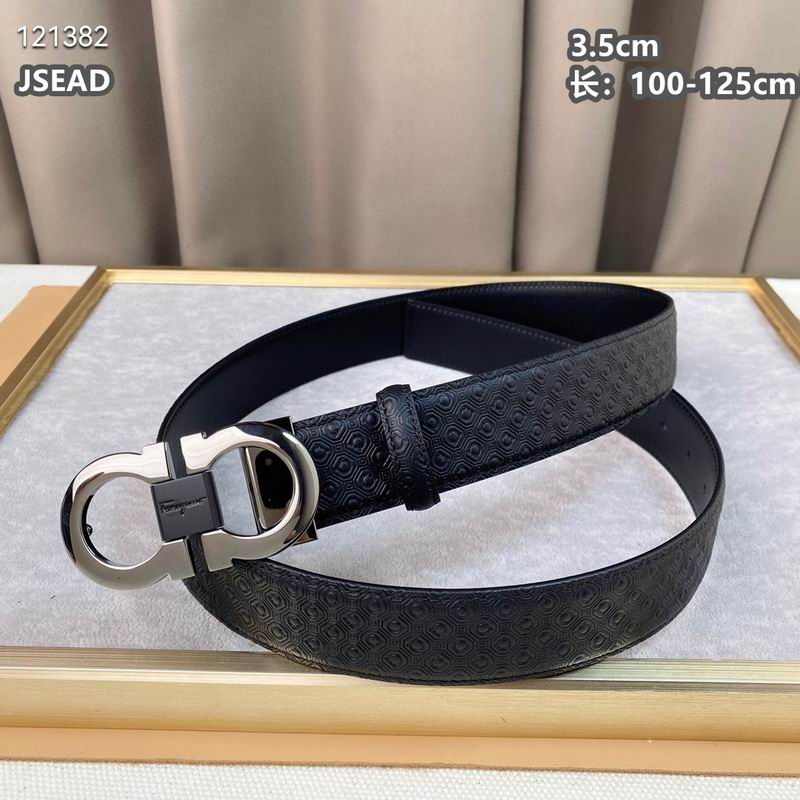 Ferragamo belt 35mmX100-125cm 8L (372)