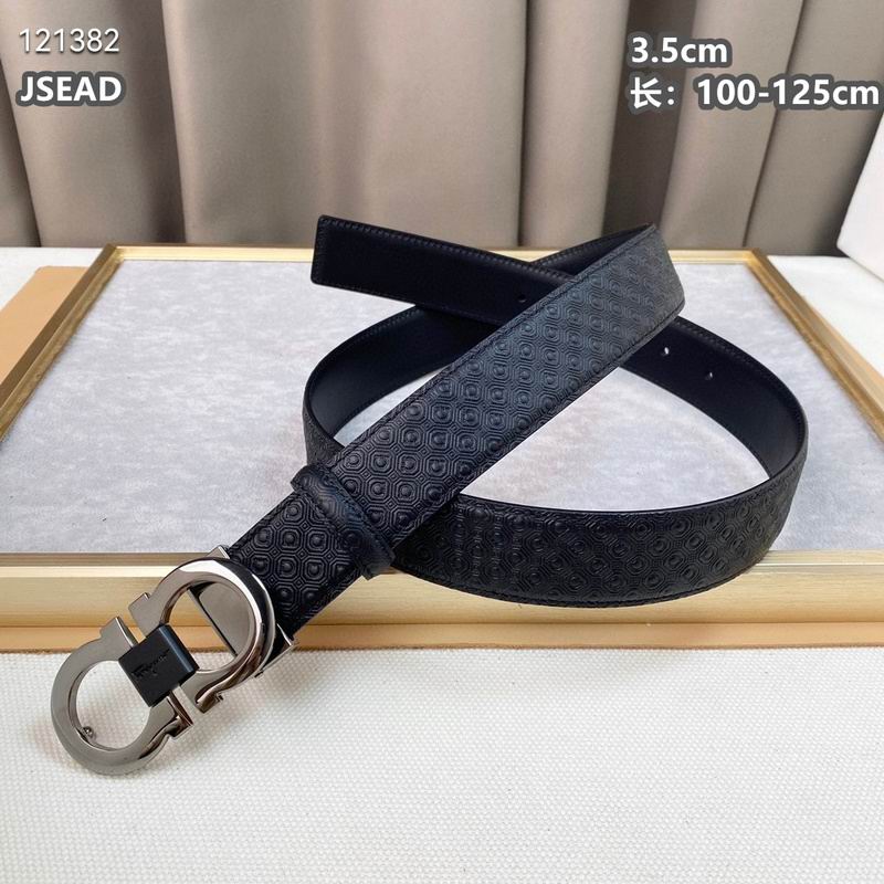 Ferragamo belt 35mmX100-125cm 8L (373)