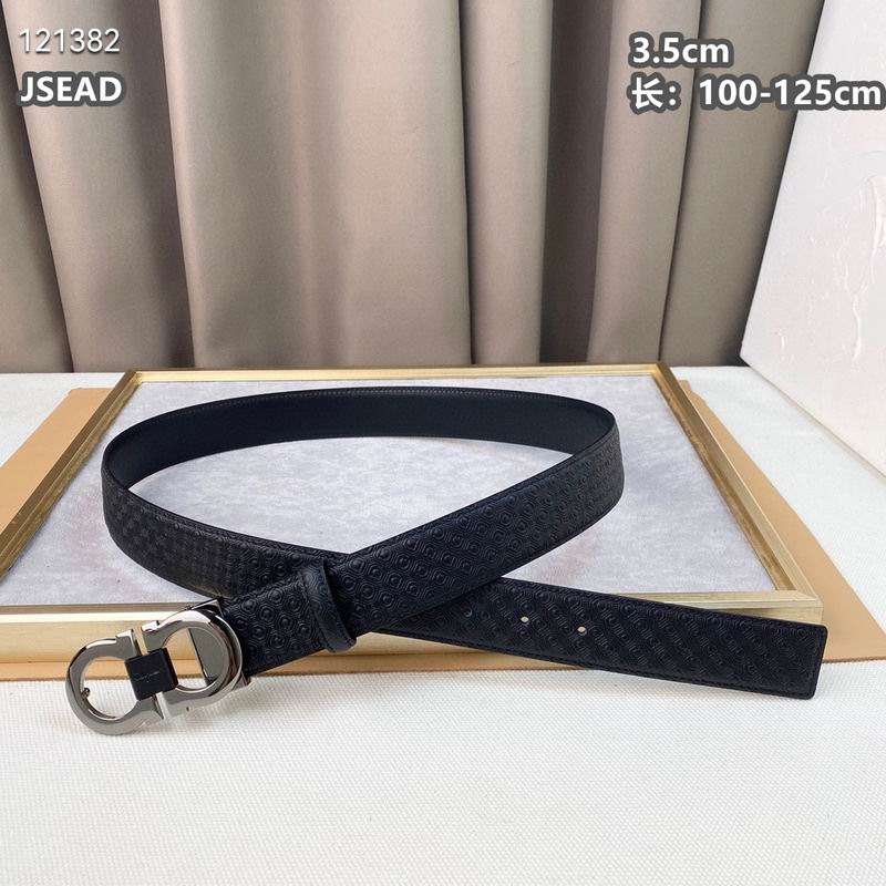 Ferragamo belt 35mmX100-125cm 8L (374)