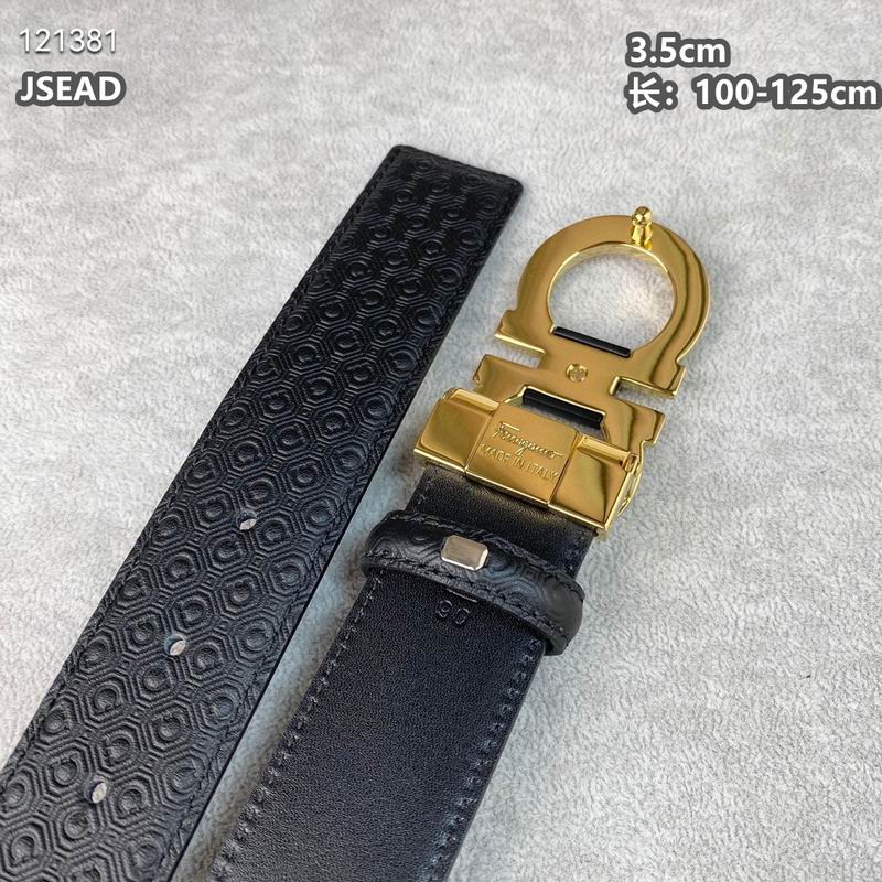 Ferragamo belt 35mmX100-125cm 8L (376)