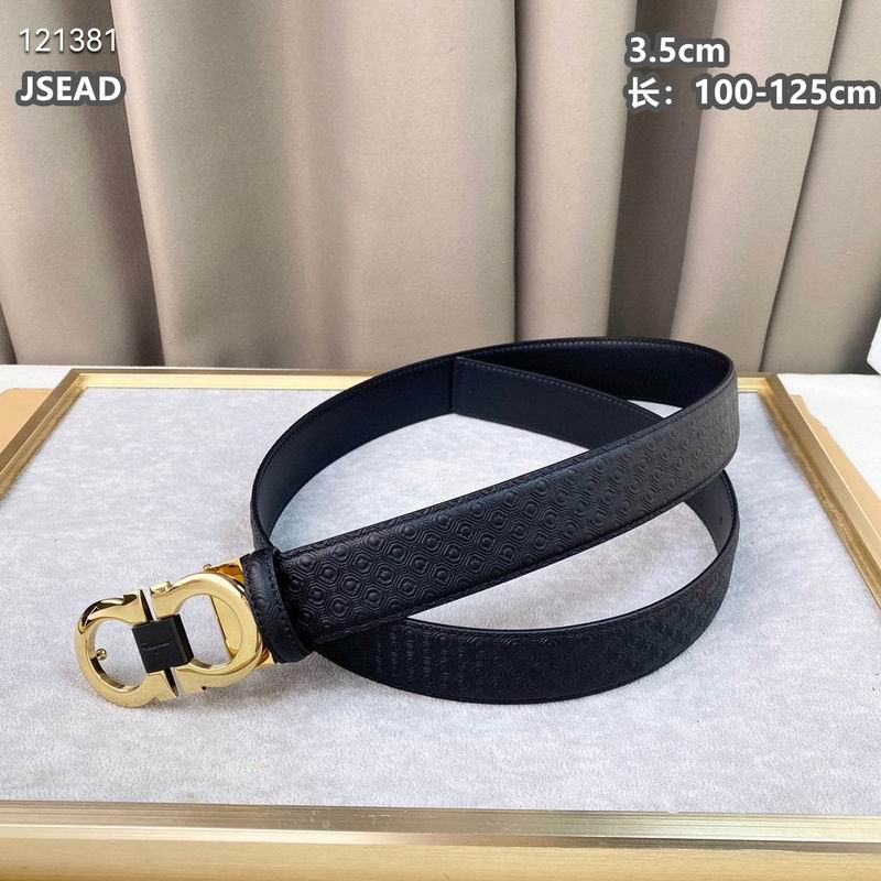Ferragamo belt 35mmX100-125cm 8L (377)