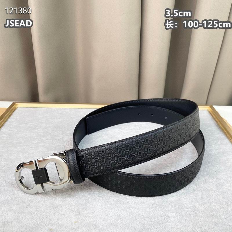 Ferragamo belt 35mmX100-125cm 8L (379)