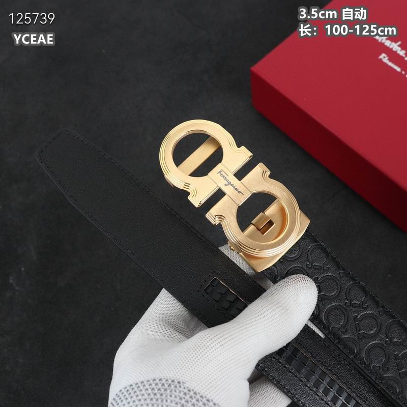 Ferragamo belt 35mmX100-125cm 8L (38)