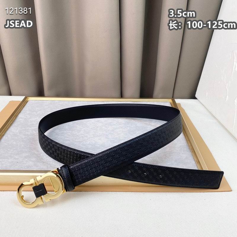 Ferragamo belt 35mmX100-125cm 8L (380)
