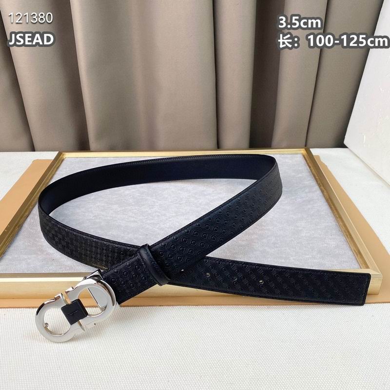 Ferragamo belt 35mmX100-125cm 8L (383)