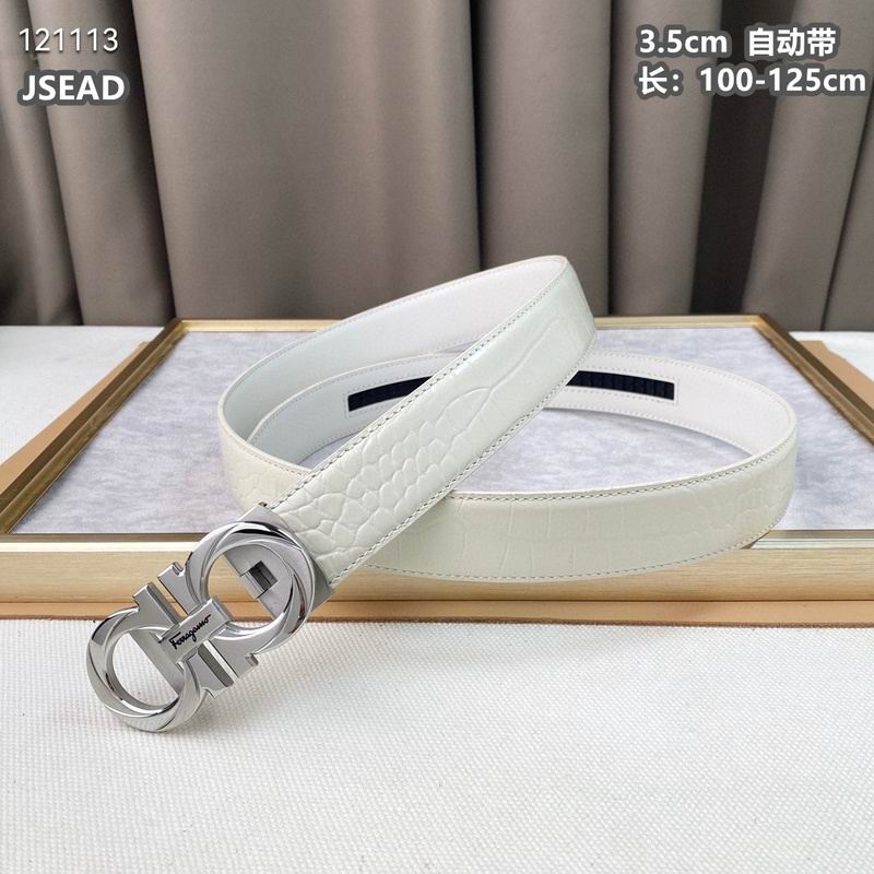 Ferragamo belt 35mmX100-125cm 8L (389)