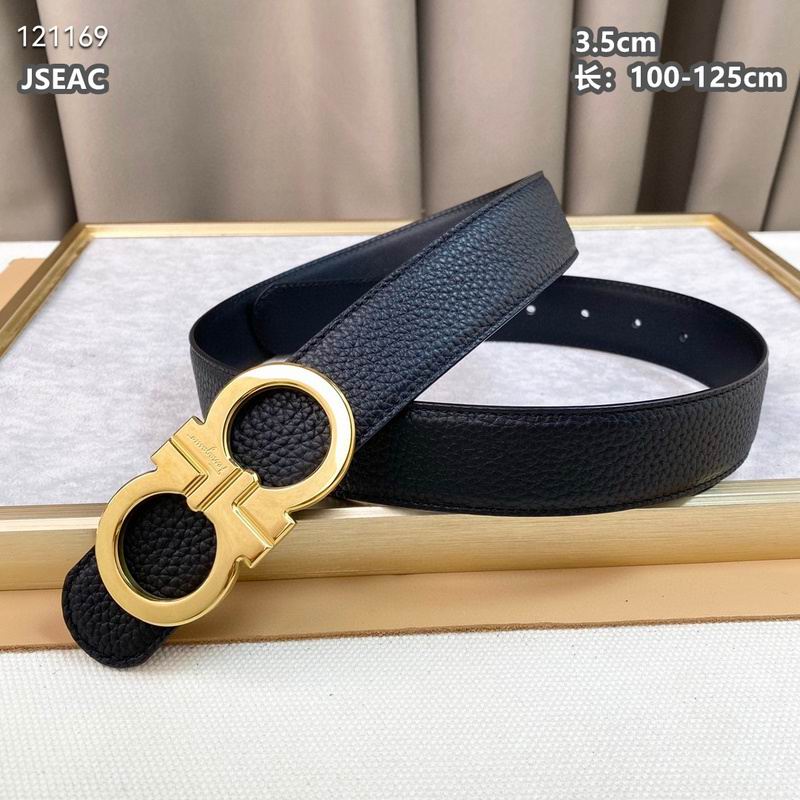 Ferragamo belt 35mmX100-125cm 8L (396)