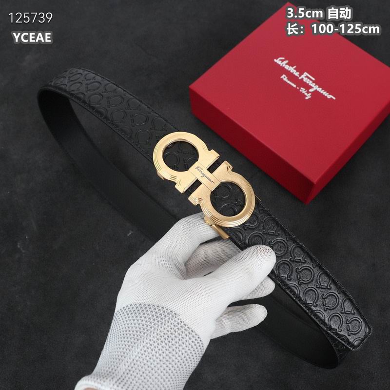 Ferragamo belt 35mmX100-125cm 8L (40)