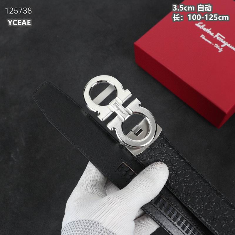 Ferragamo belt 35mmX100-125cm 8L (42)