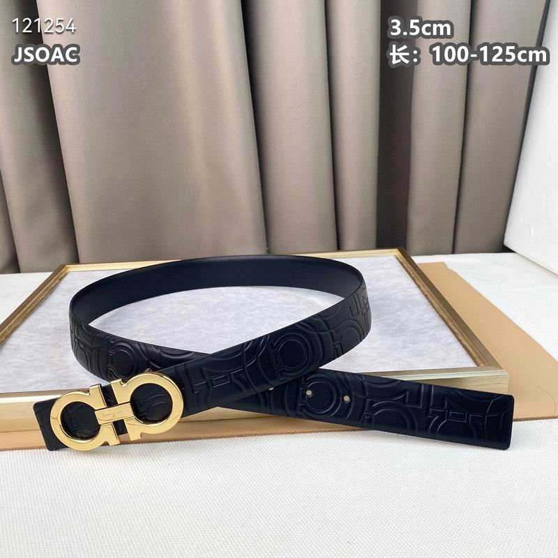 Ferragamo belt 35mmX100-125cm 8L (442)