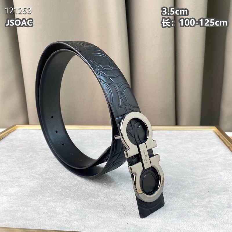 Ferragamo belt 35mmX100-125cm 8L (444)