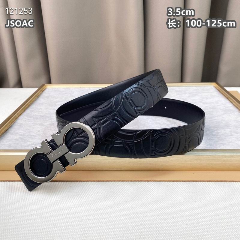 Ferragamo belt 35mmX100-125cm 8L (445)