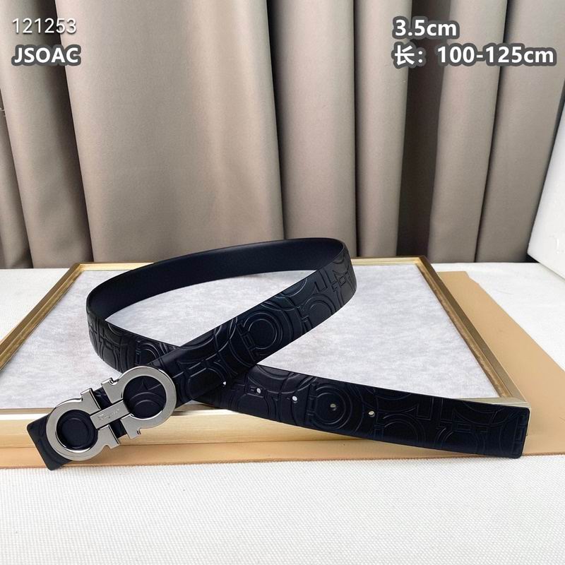 Ferragamo belt 35mmX100-125cm 8L (446)