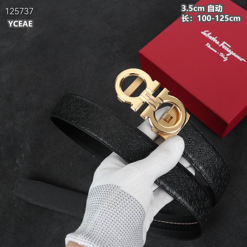 Ferragamo belt 35mmX100-125cm 8L (45)