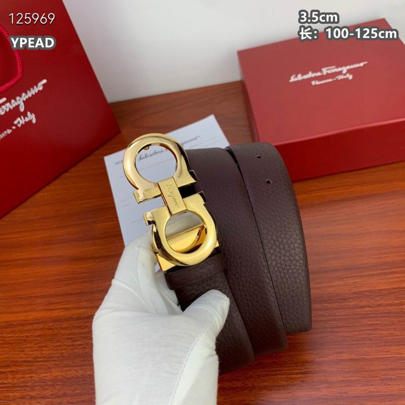 Ferragamo belt 35mmX100-125cm 8L (45)