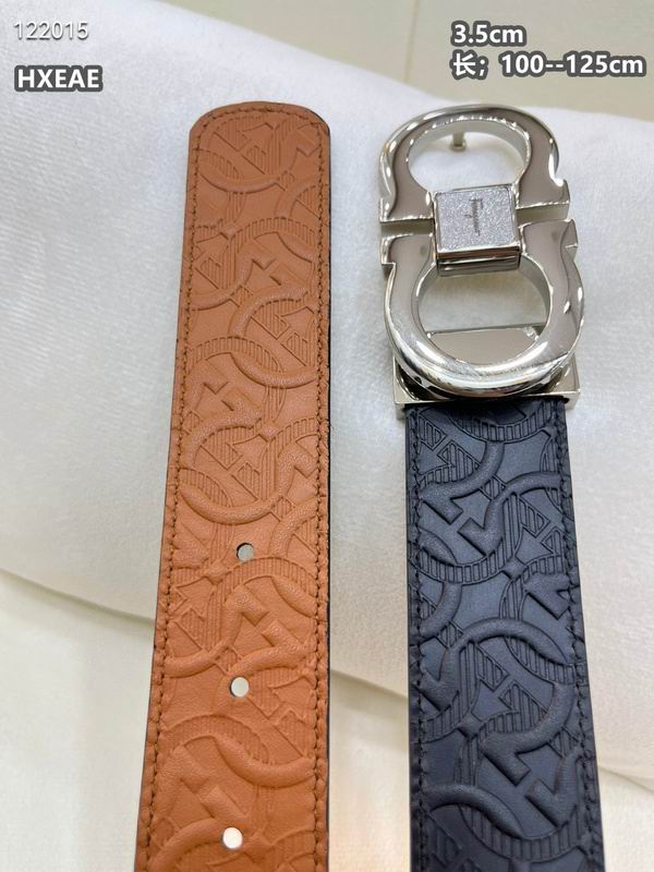 Ferragamo belt 35mmX100-125cm 8L (450)