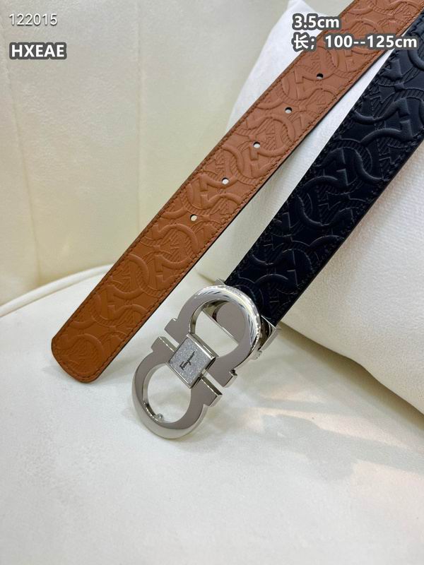 Ferragamo belt 35mmX100-125cm 8L (452)