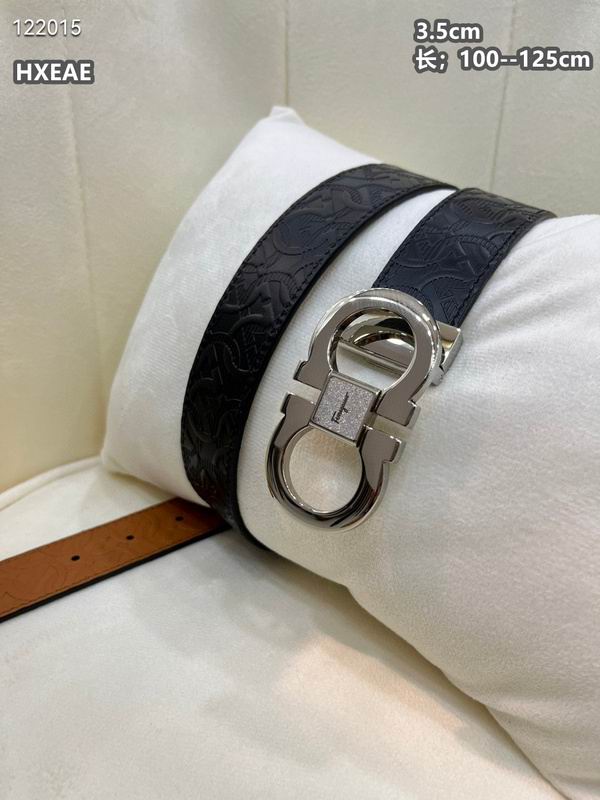 Ferragamo belt 35mmX100-125cm 8L (453)