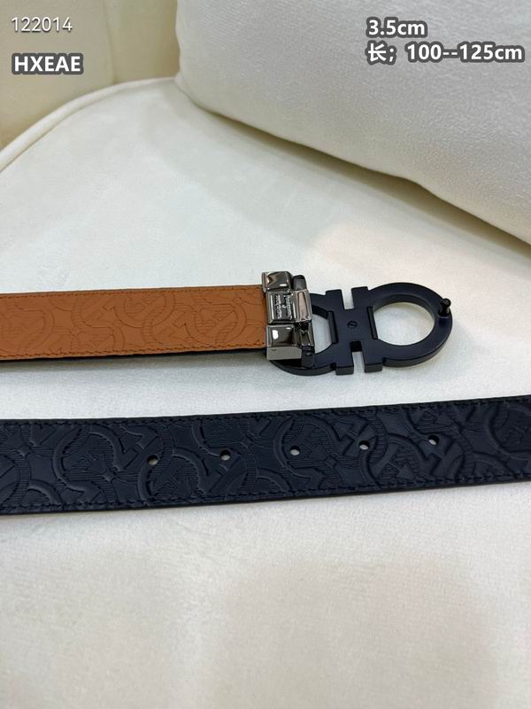 Ferragamo belt 35mmX100-125cm 8L (454)