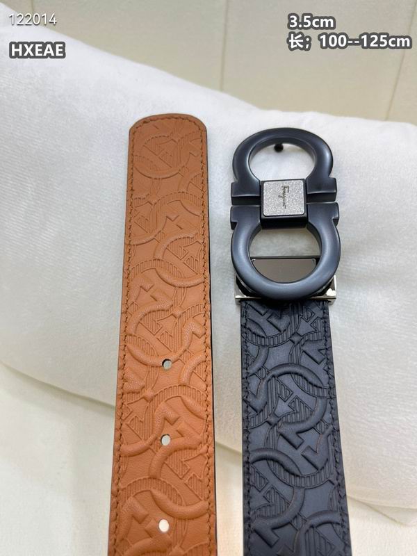 Ferragamo belt 35mmX100-125cm 8L (455)