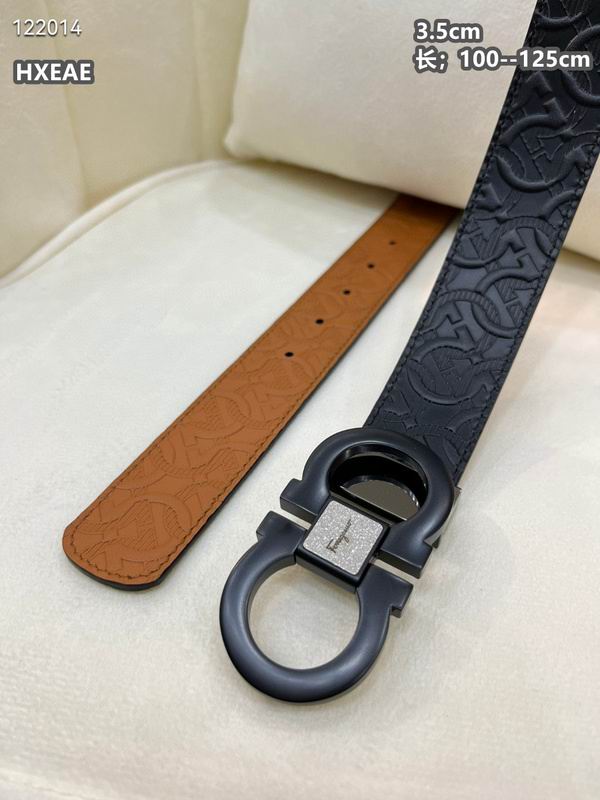 Ferragamo belt 35mmX100-125cm 8L (456)