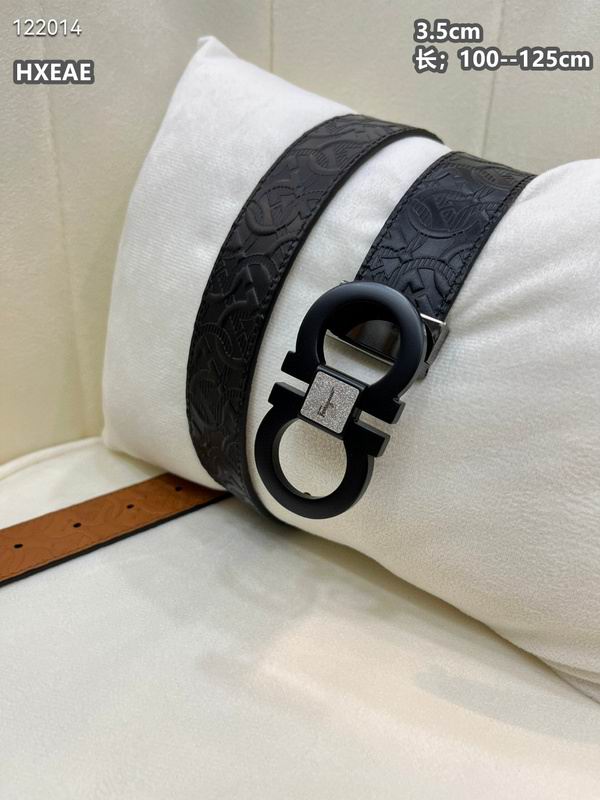 Ferragamo belt 35mmX100-125cm 8L (457)