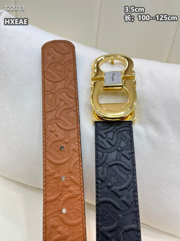 Ferragamo belt 35mmX100-125cm 8L (458)