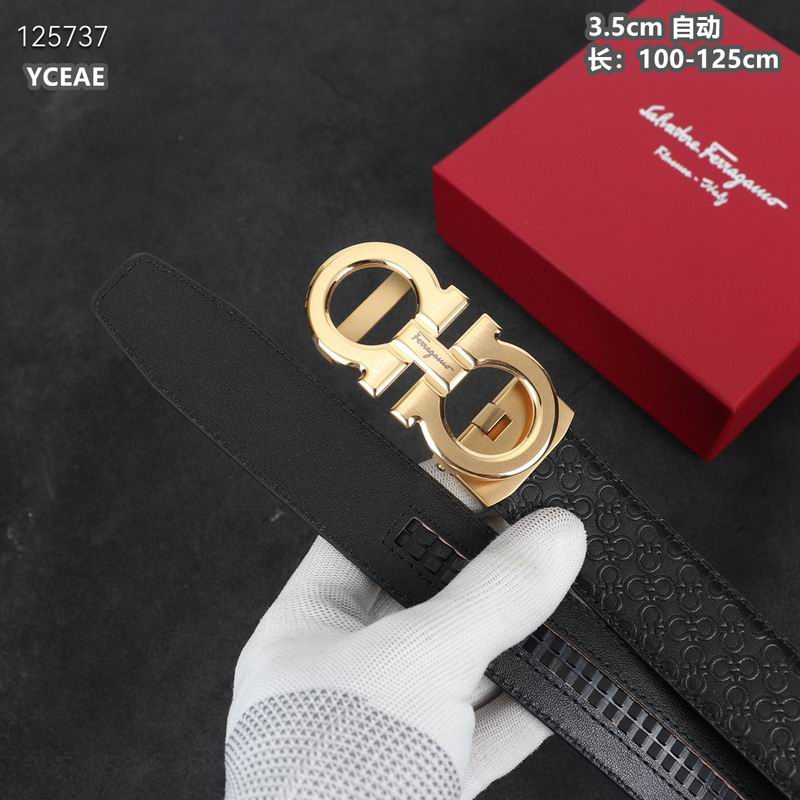 Ferragamo belt 35mmX100-125cm 8L (46)