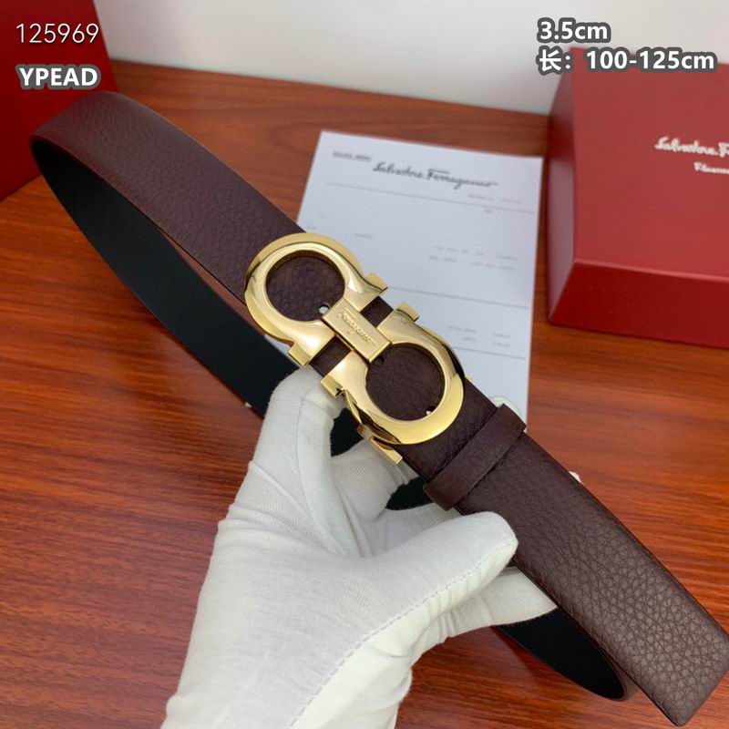 Ferragamo belt 35mmX100-125cm 8L (46)