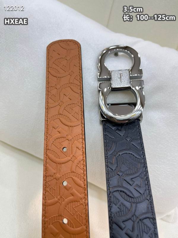 Ferragamo belt 35mmX100-125cm 8L (462)