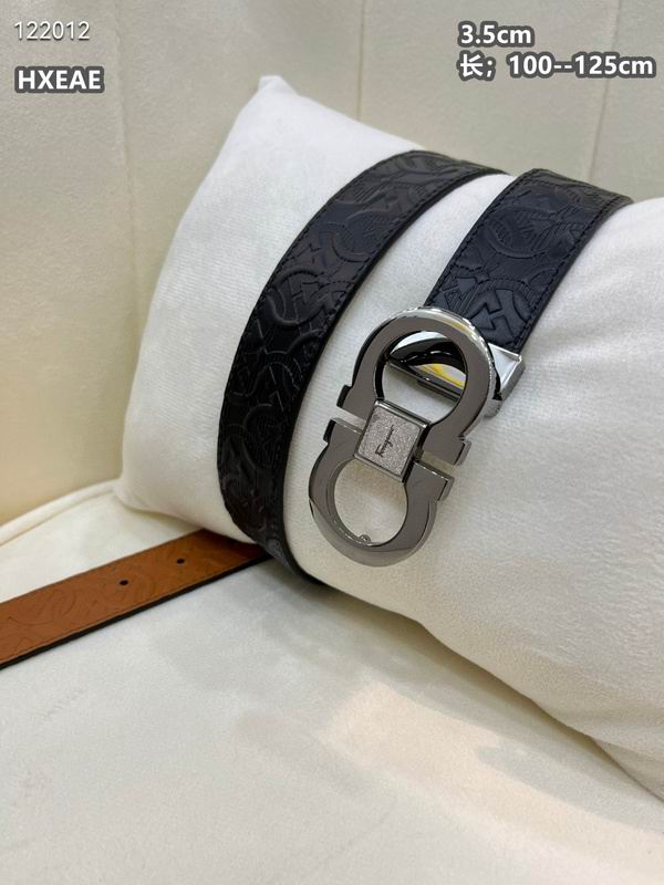 Ferragamo belt 35mmX100-125cm 8L (464)