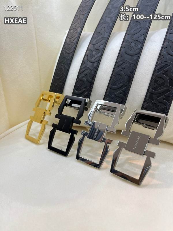 Ferragamo belt 35mmX100-125cm 8L (465)