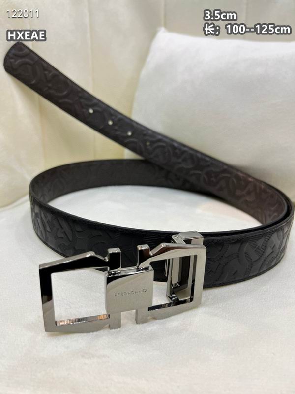 Ferragamo belt 35mmX100-125cm 8L (466)
