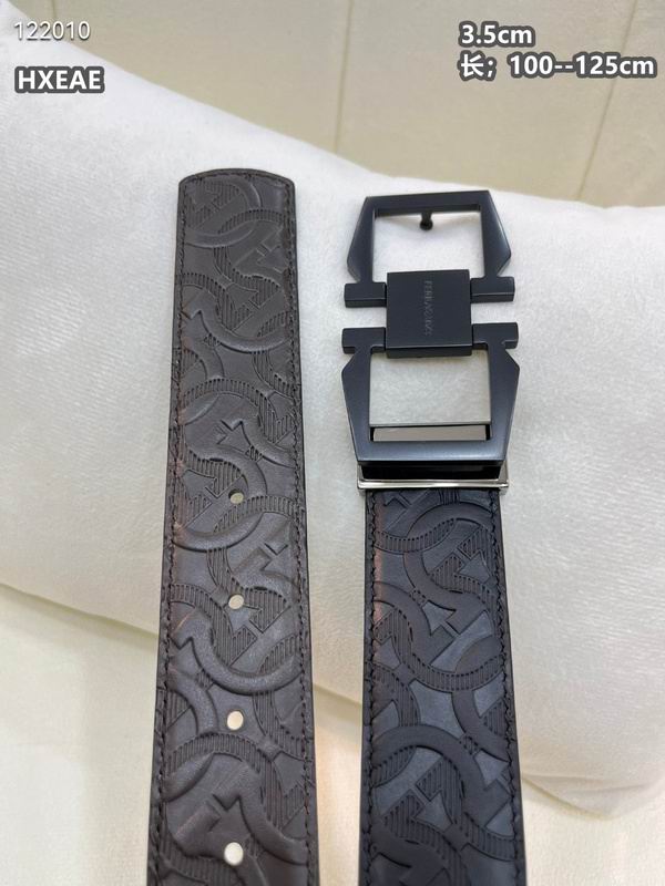 Ferragamo belt 35mmX100-125cm 8L (469)