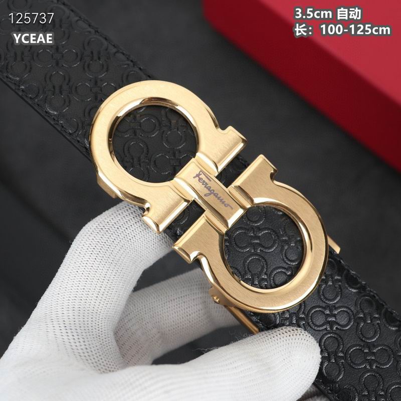 Ferragamo belt 35mmX100-125cm 8L (47)