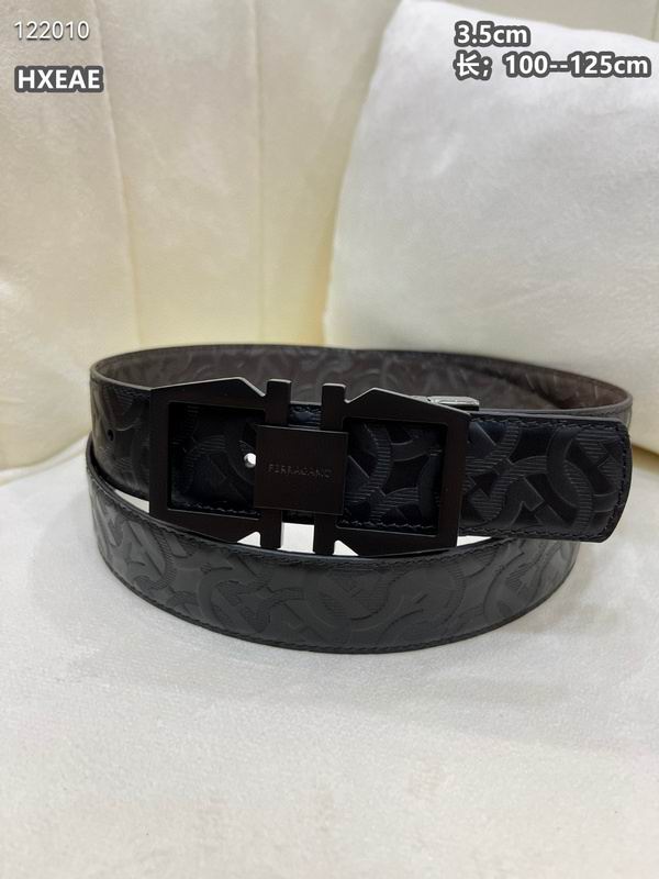 Ferragamo belt 35mmX100-125cm 8L (470)
