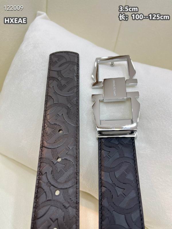 Ferragamo belt 35mmX100-125cm 8L (474)