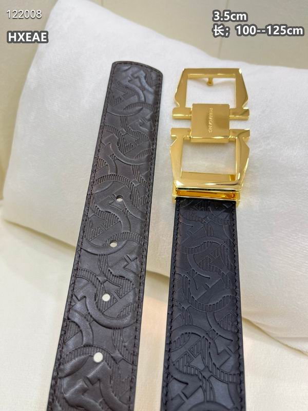 Ferragamo belt 35mmX100-125cm 8L (477)