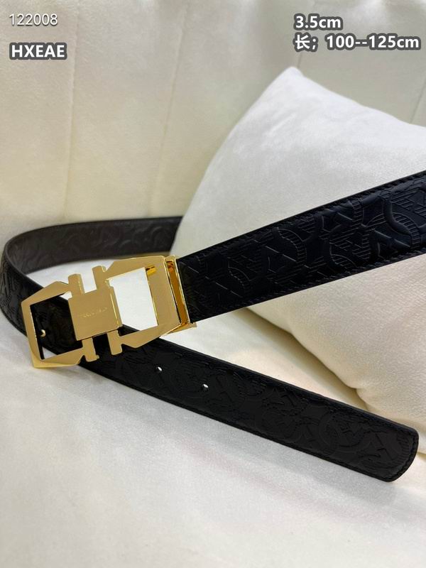 Ferragamo belt 35mmX100-125cm 8L (478)
